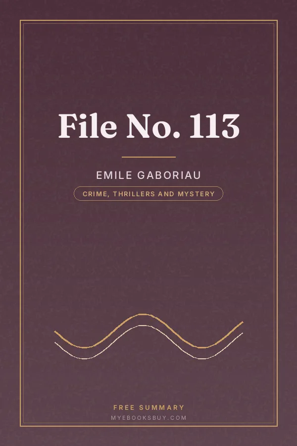 Cover of File No. 113