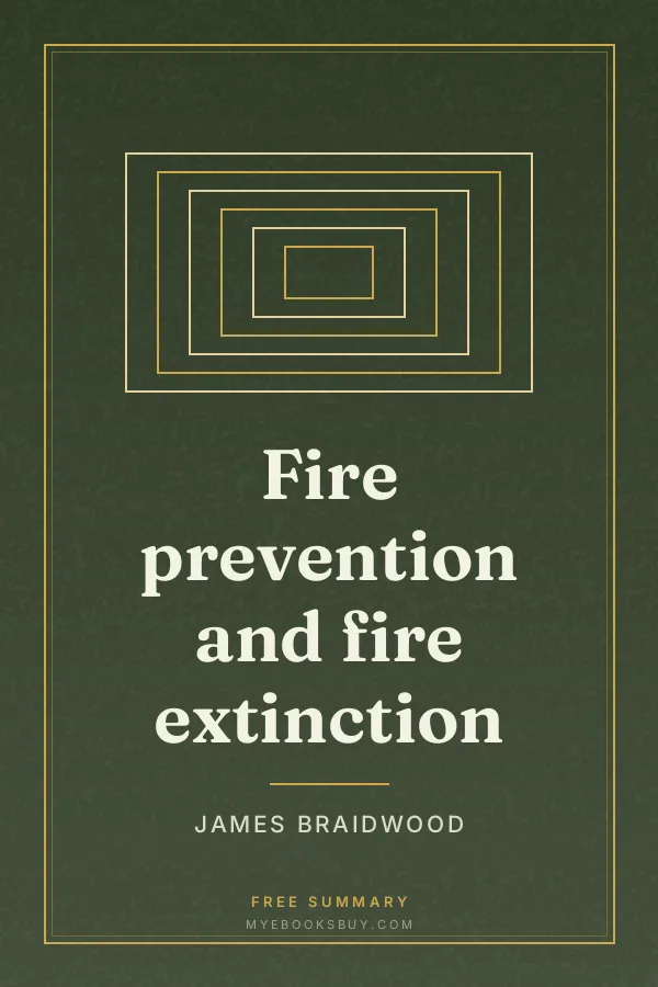 Cover of Fire prevention and fire extinction