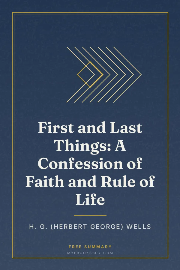 Cover of First and Last Things: A Confession of Faith and Rule of Life