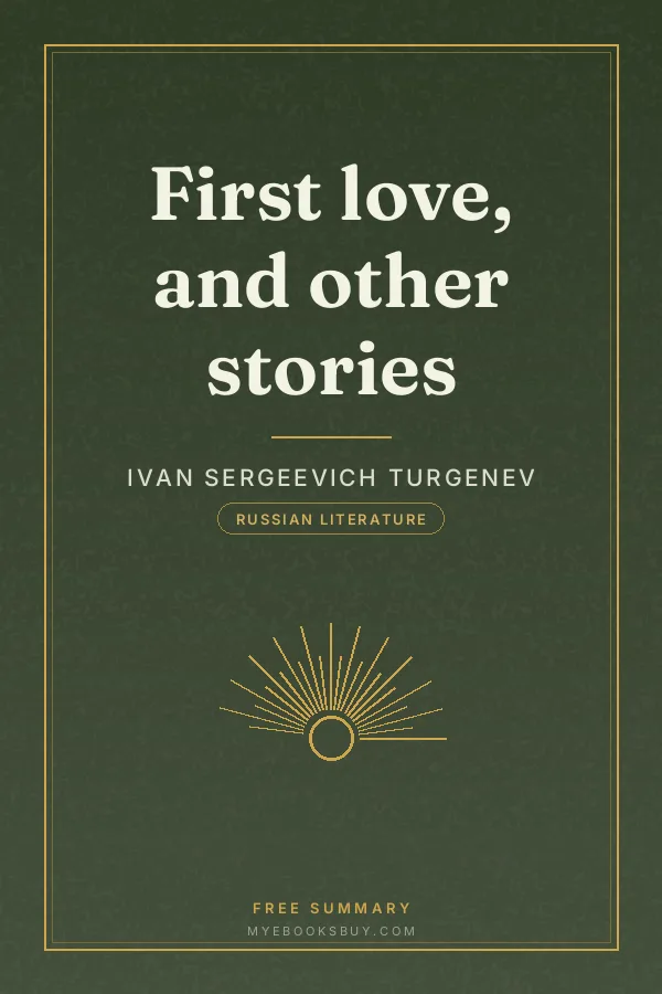 Cover of First love, and other stories