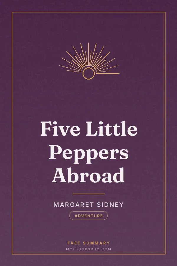 Cover of Five Little Peppers Abroad