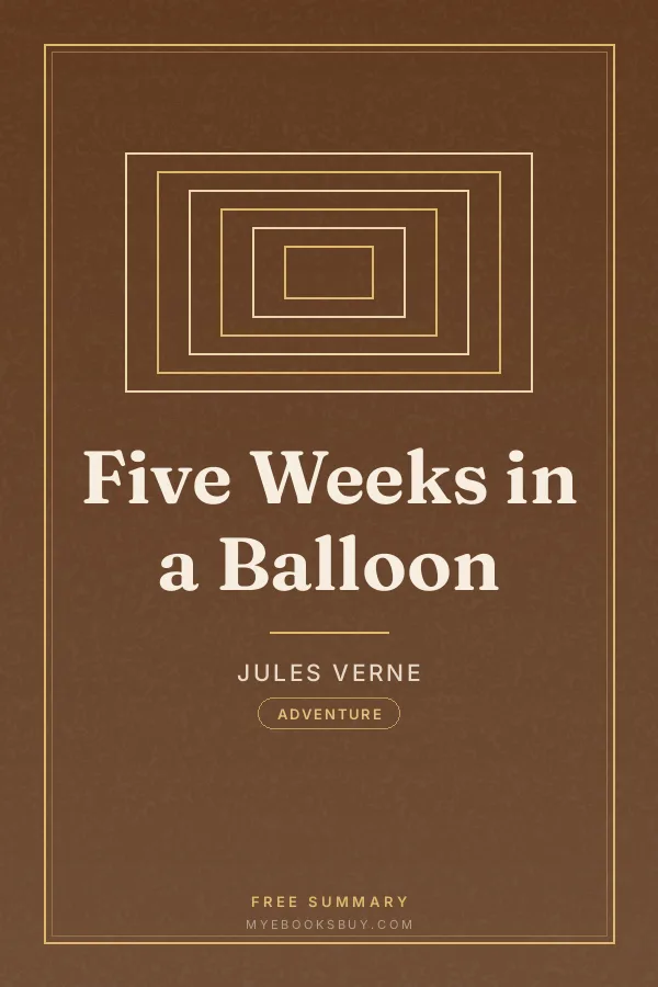Cover of Five Weeks in a Balloon