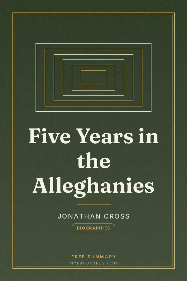 Cover of Five Years in the Alleghanies