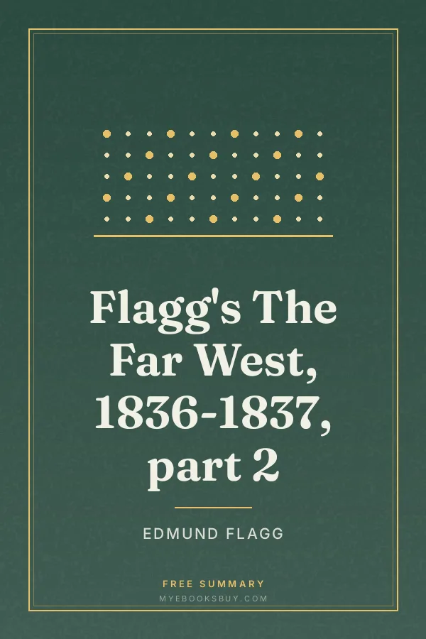 Cover of Flagg's The Far West, 1836-1837, part 2