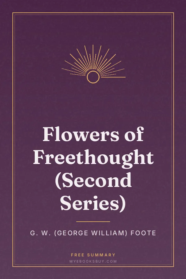 Cover of Flowers of Freethought (Second Series)