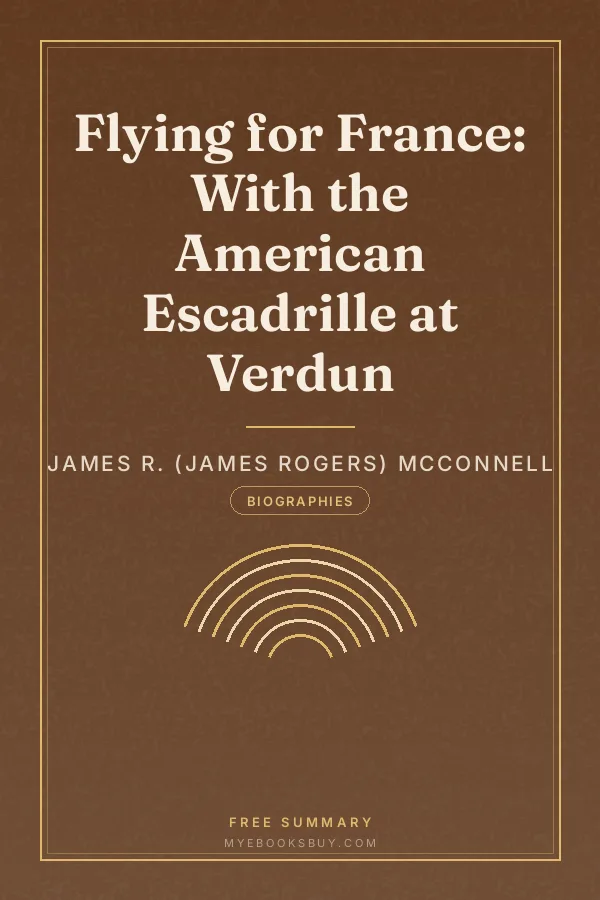 Cover of Flying for France: With the American Escadrille at Verdun