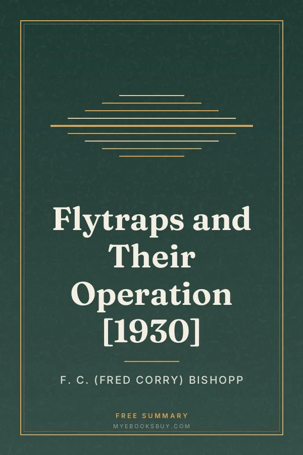 Cover of Flytraps and Their Operation [1930]