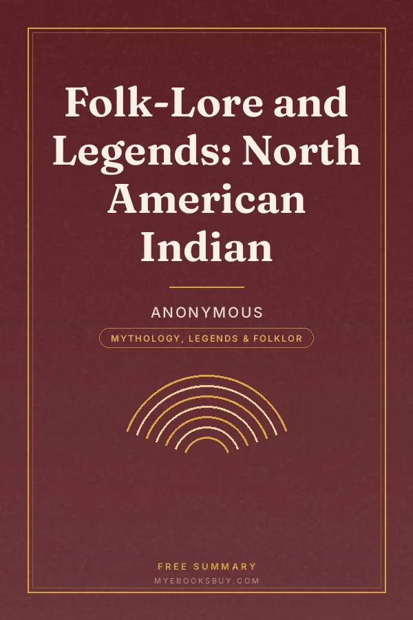 Cover of Folk-Lore and Legends: North American Indian