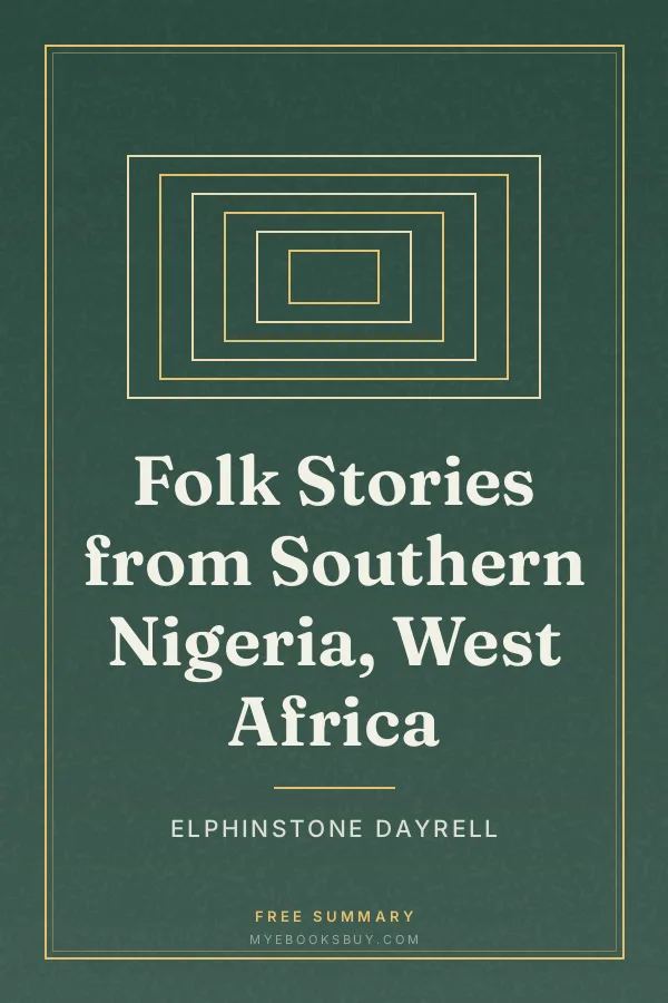 Cover of Folk Stories from Southern Nigeria, West Africa