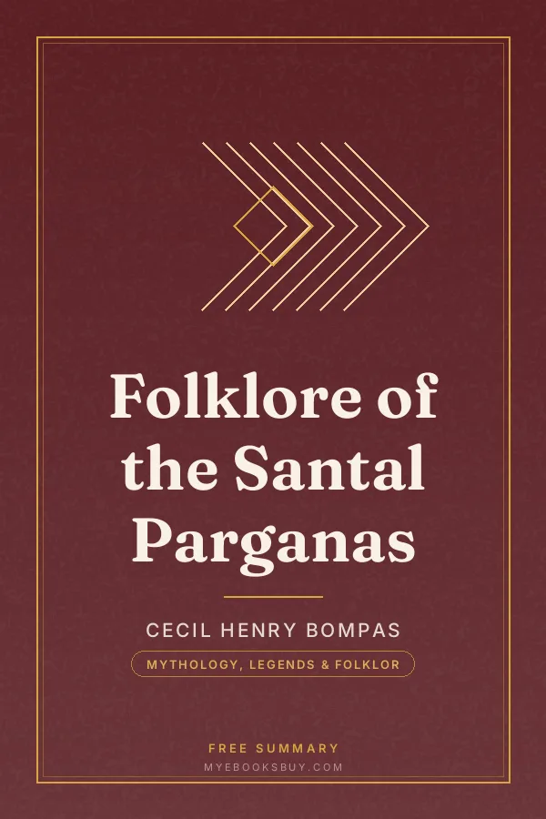 Cover of Folklore of the Santal Parganas