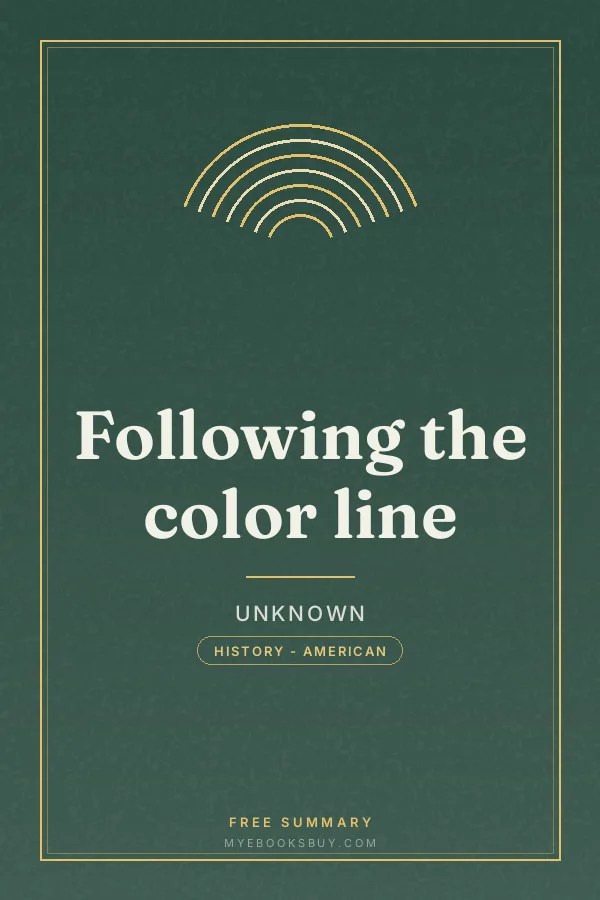 Cover of Following the color line