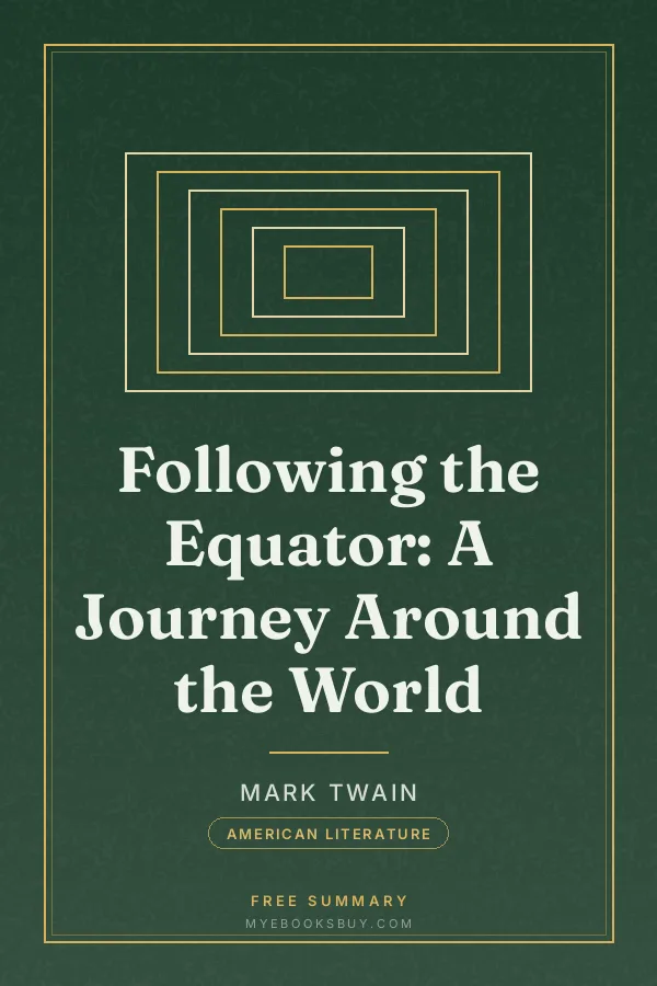 Cover of Following the Equator: A Journey Around the World