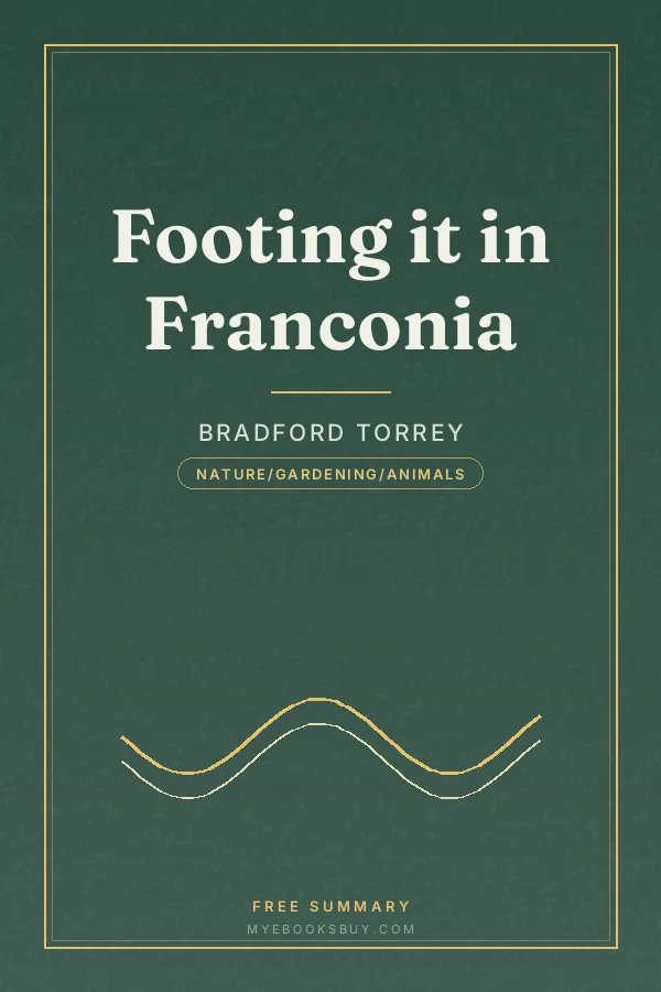 Cover of Footing it in Franconia