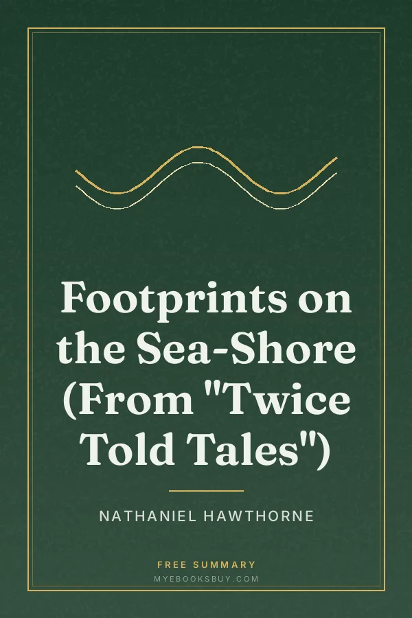 Cover of Footprints on the Sea-Shore (From "Twice Told Tales")