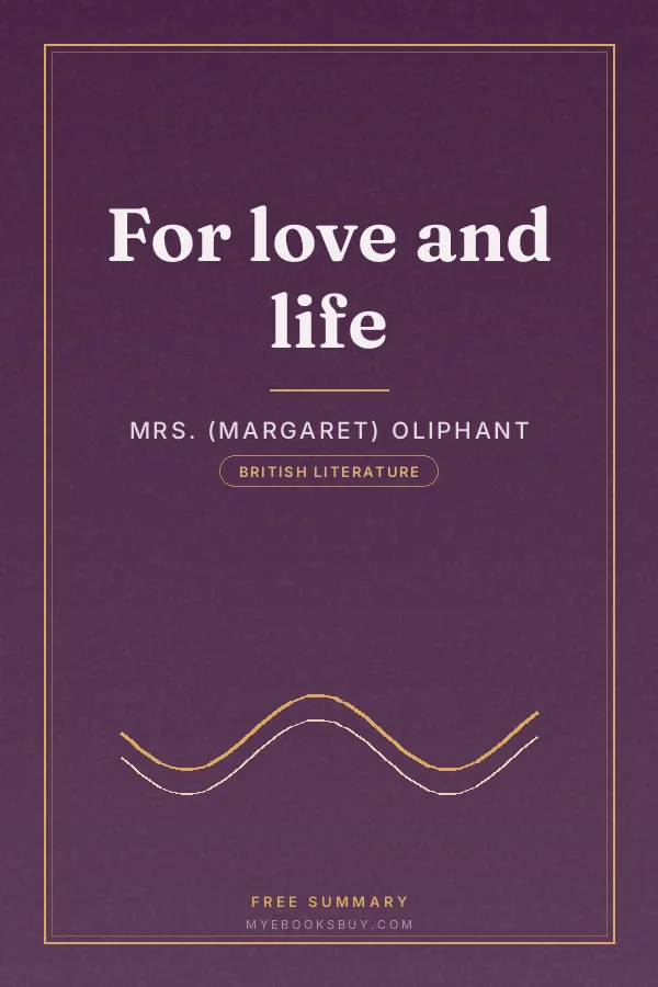 Cover of For love and life