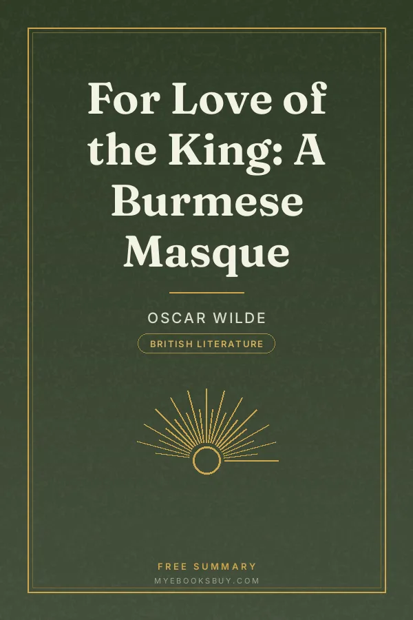 Cover of For Love of the King: A Burmese Masque