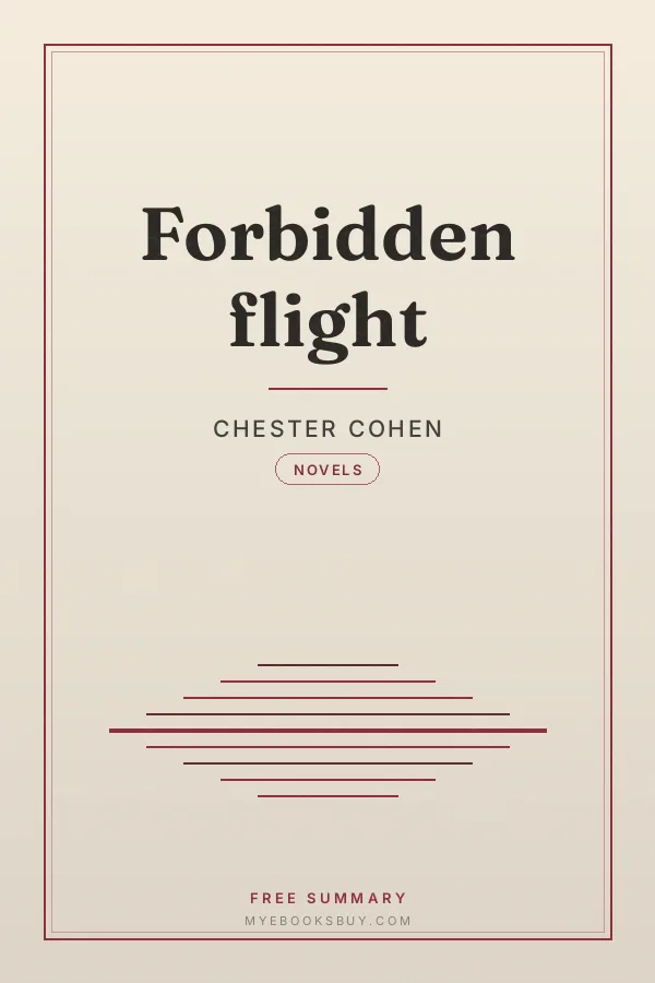 Cover of Forbidden flight