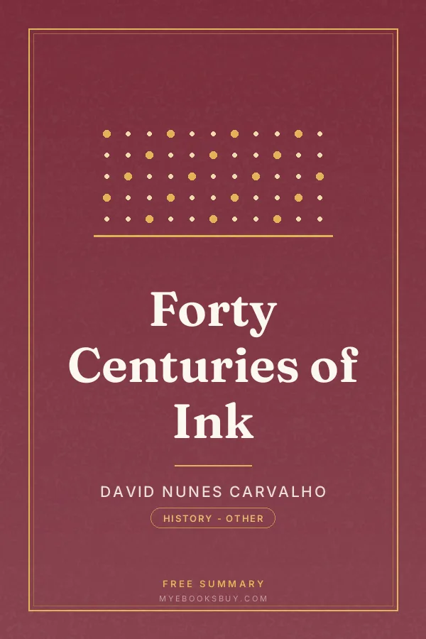 Cover of Forty Centuries of Ink