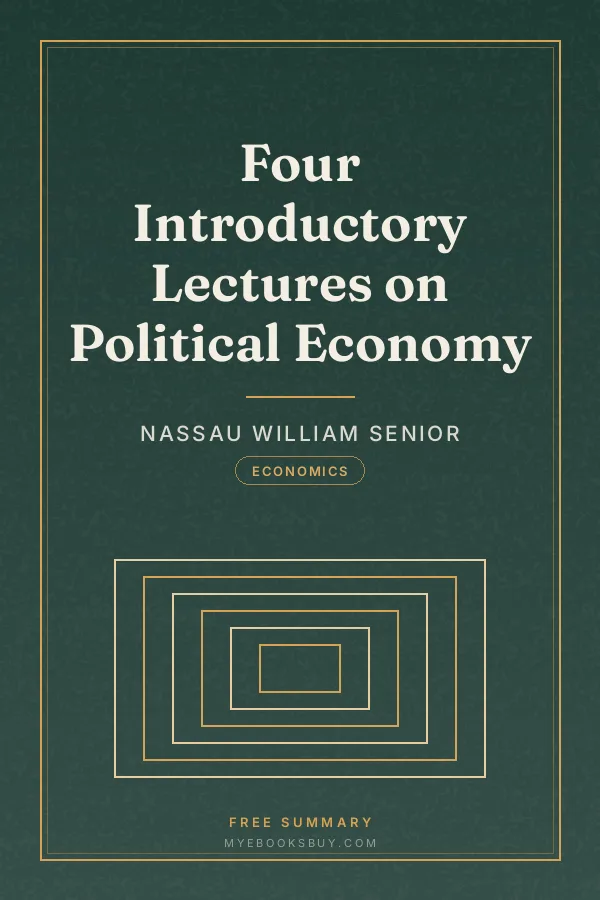 Cover of Four Introductory Lectures on Political Economy