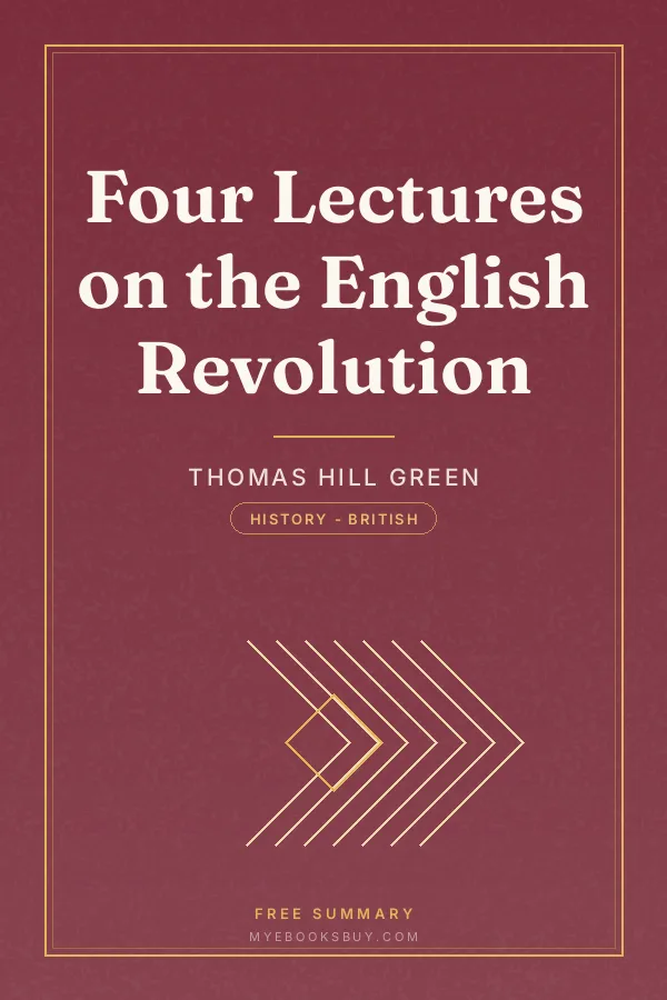 Cover of Four Lectures on the English Revolution