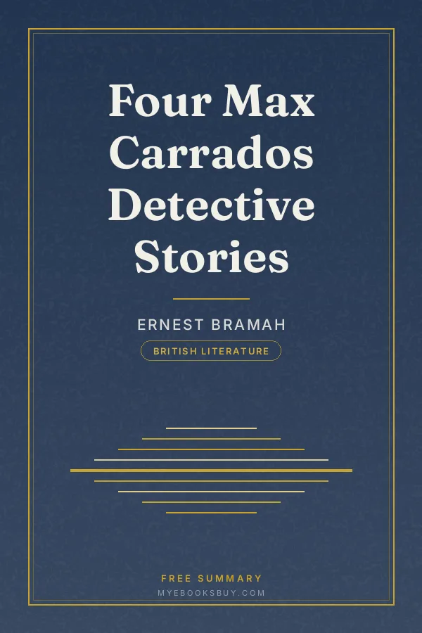 Cover of Four Max Carrados Detective Stories