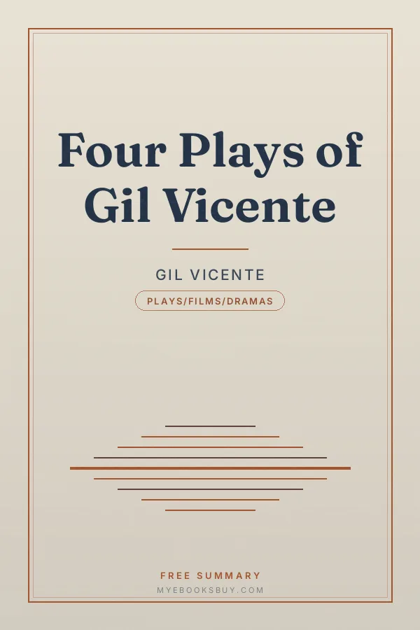 Cover of Four Plays of Gil Vicente