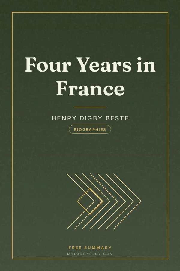 Cover of Four Years in France