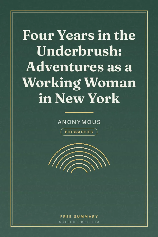 Cover of Four Years in the Underbrush: Adventures as a Working Woman in New York