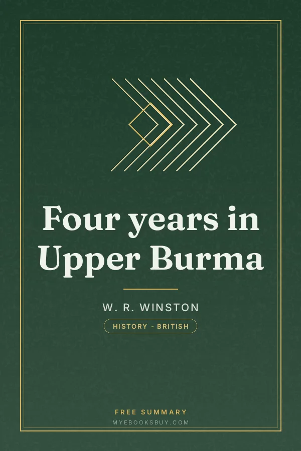 Cover of Four years in Upper Burma
