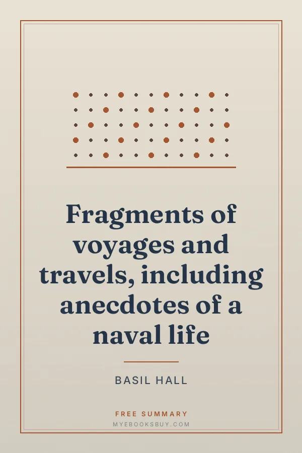Cover of Fragments of voyages and travels, including anecdotes of a naval life