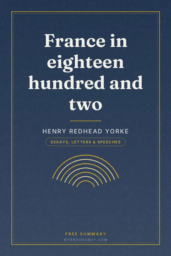 Cover of France in eighteen hundred and two