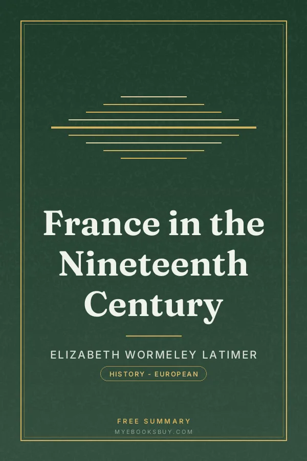 Cover of France in the Nineteenth Century