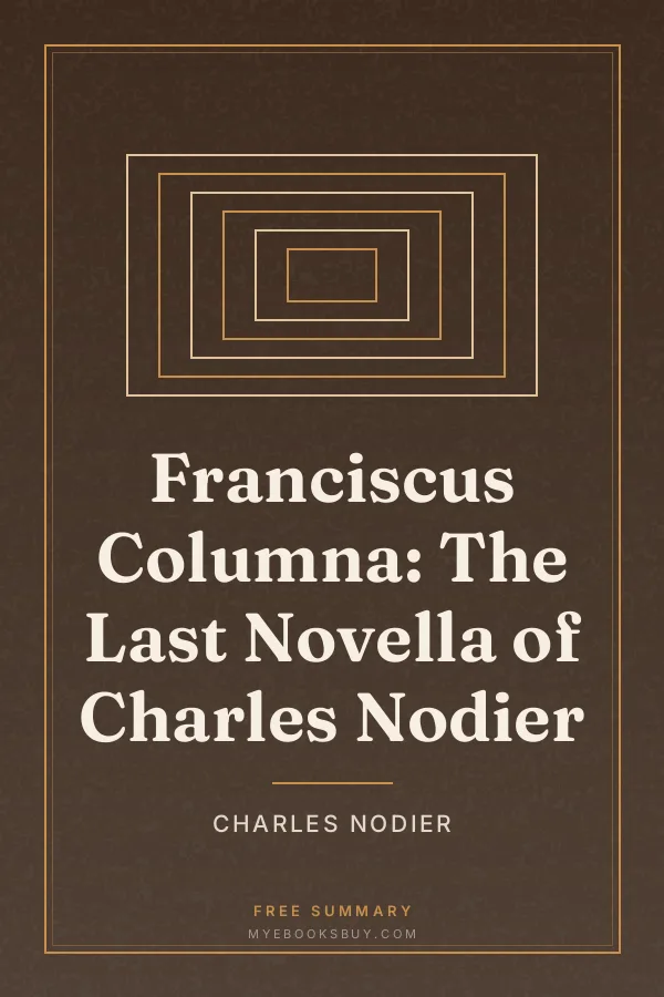 Cover of Franciscus Columna: The Last Novella of Charles Nodier