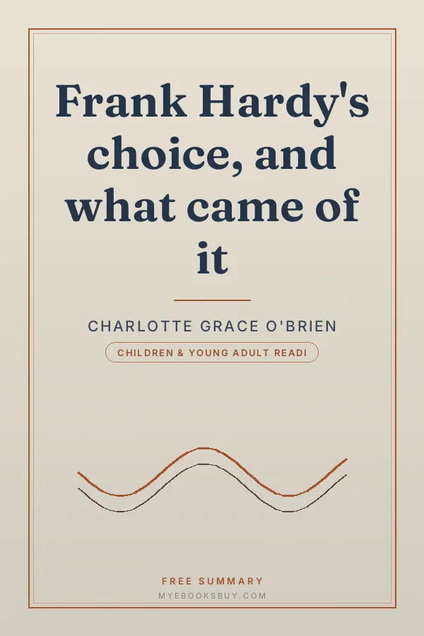 Cover of Frank Hardy's choice, and what came of it