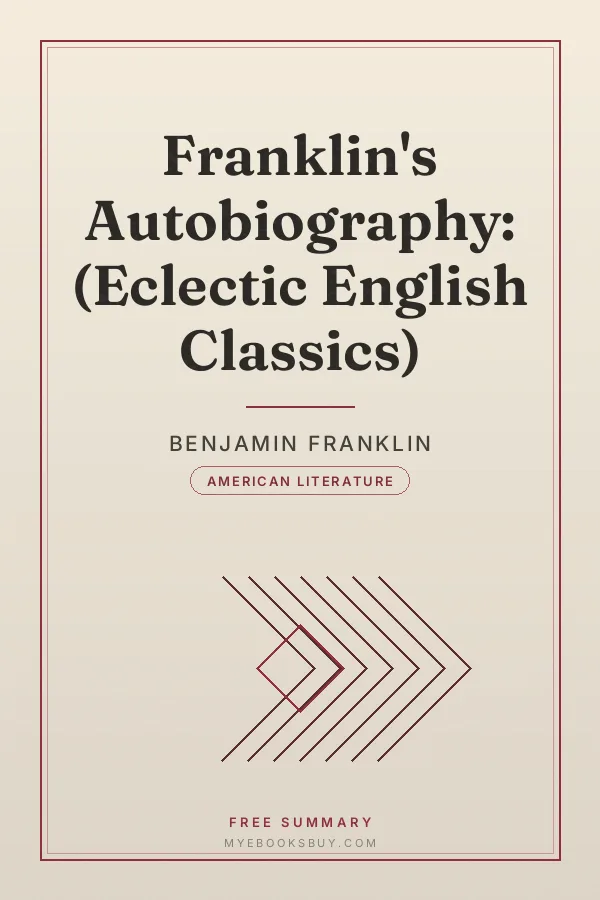 Cover of Franklin's Autobiography: (Eclectic English Classics)