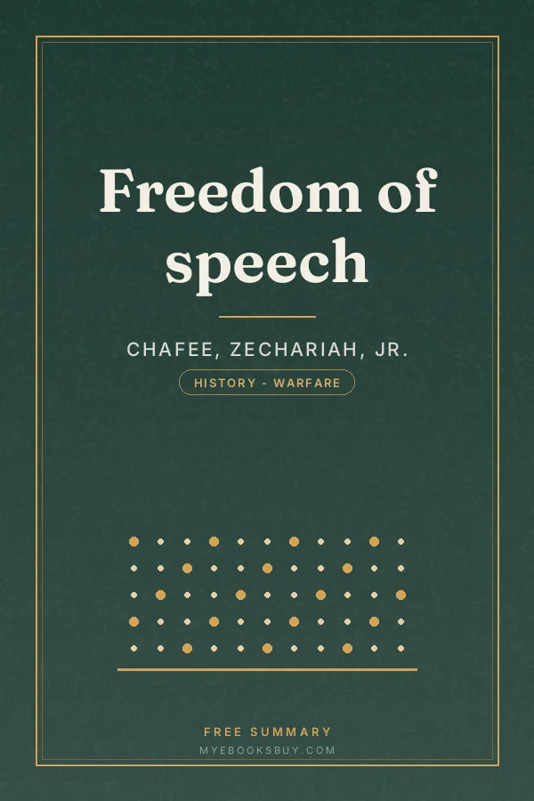 Cover of Freedom of speech