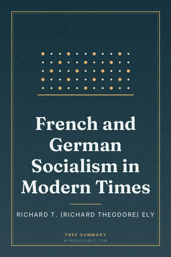 Cover of French and German Socialism in Modern Times