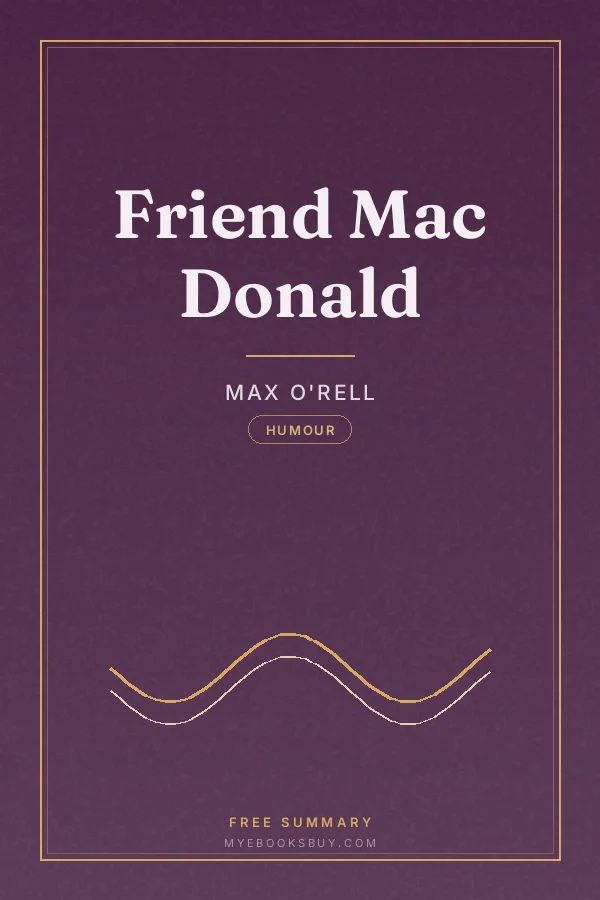 Cover of Friend Mac Donald