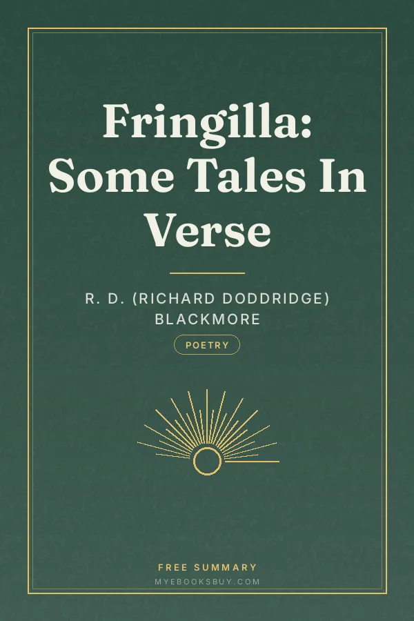 Cover of Fringilla: Some Tales In Verse