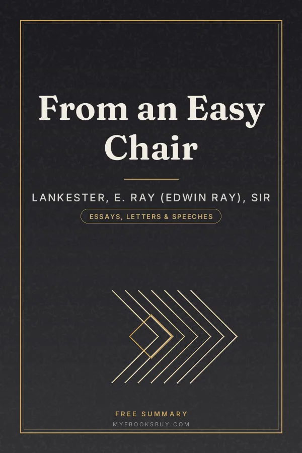 Cover of From an Easy Chair
