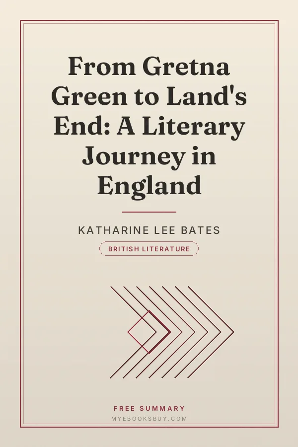 Cover of From Gretna Green to Land's End: A Literary Journey in England