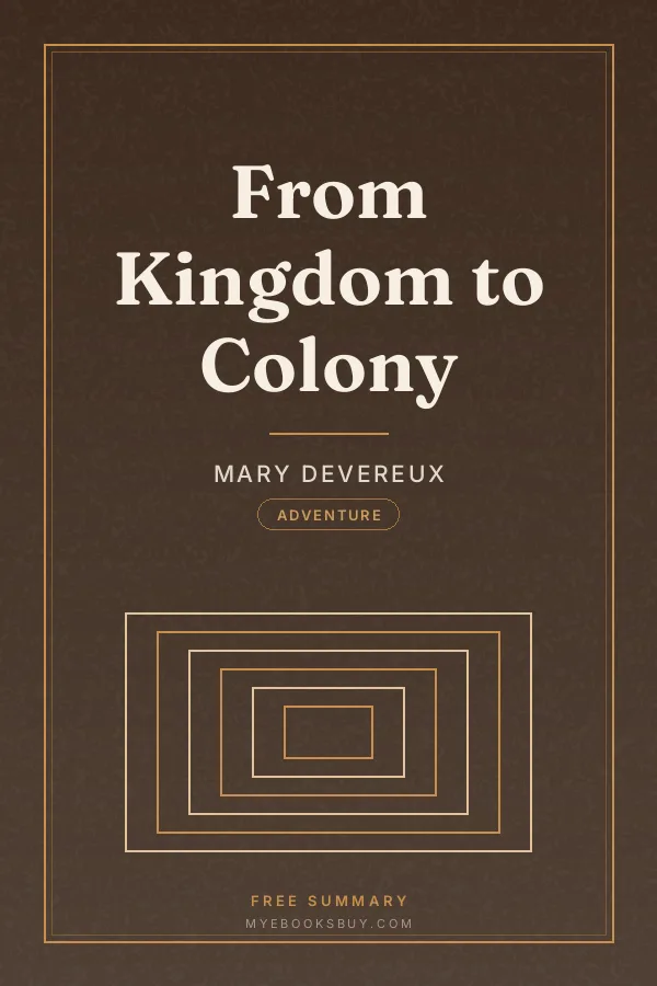 Cover of From Kingdom to Colony
