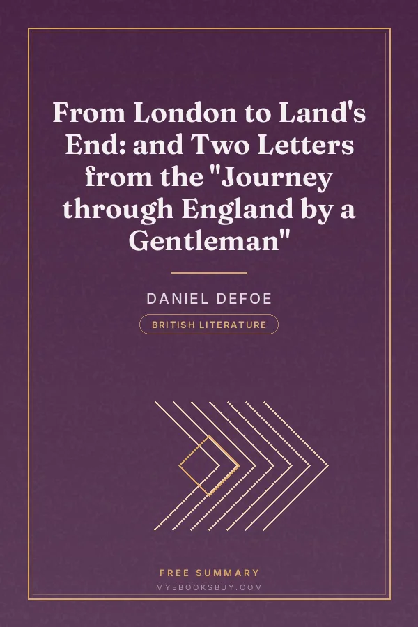 Cover of From London to Land's End: and Two Letters from the "Journey through England by a Gentleman"