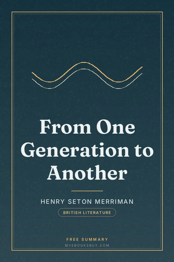 Cover of From One Generation to Another