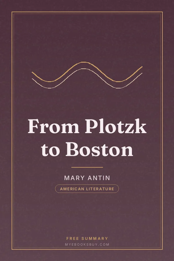 Cover of From Plotzk to Boston
