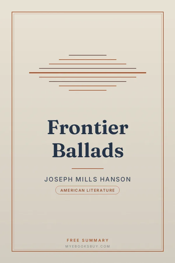 Cover of Frontier Ballads