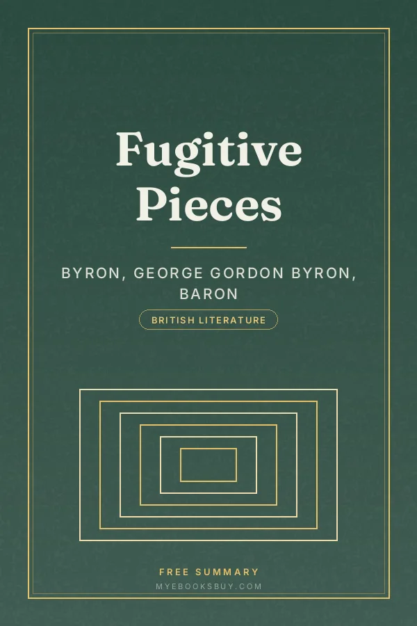 Cover of Fugitive Pieces