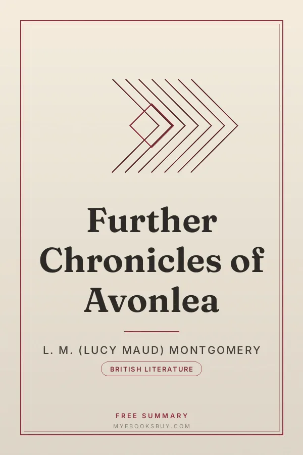 Cover of Further Chronicles of Avonlea