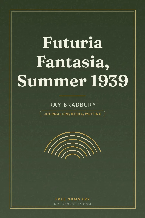 Cover of Futuria Fantasia, Summer 1939