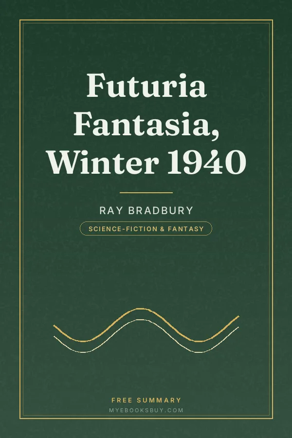 Cover of Futuria Fantasia, Winter 1940